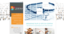 Desktop Screenshot of cerfah.fr